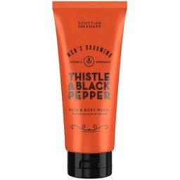 Scottish Fine Soaps Thistle & Black Pepper Hair & Body Wash 200ml Tube