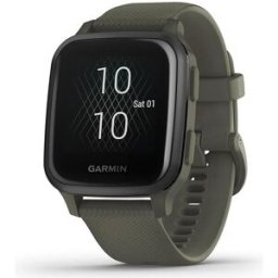 Garmin Venu Sq Music- Smartwatch Green, Used - Like New