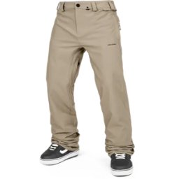 Volcom Freakin Snow Chino Ski Trousers (Chestnut Brown) - Brown - Size: Extra Large