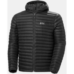 Helly Hansen Men's Sirdal Hooded Insulator Jacket Black L - Black - Male