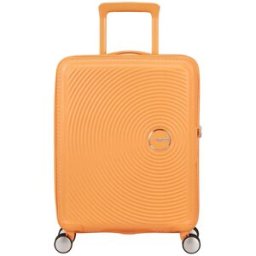 American Tourister Soundbox 55cm 4-Wheel Expandable Cabin Case - Papaya Pop