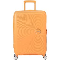 American Tourister Soundbox 67cm 4-Wheel Expandable Suitcase - Papaya Pop