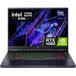 Acer Predator Helios Neo 14 PHN14-51 Gaming Laptop Intel Core Ultra 5 125H 16GB Ram 512GB SSD NVIDIA GeForce RTX 4060 8G 14.5Inch WQXGA IPS 120Hz Windows 11 - Black, New