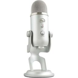 Logitech Blue Microphones Yeti – 10-Year Anniversary Edition USB Microphone (Silver)