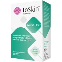 ToSkin Kerat Hair Anti-Hair Loss and Hair Growth Food Supplement 45 caps.
