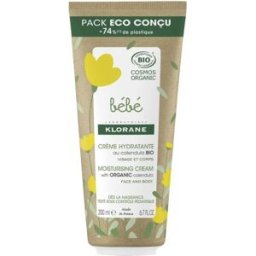 Klorane Baby Moisturising Cream Bio with Organic Calendula 200mL