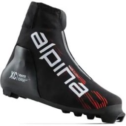 Alpina Race Classic Cross Country Ski Boots (Black) - Black;Red;White - Size: 12 EU