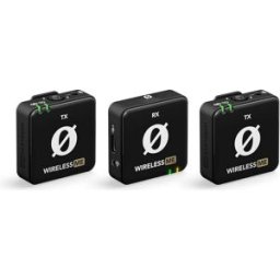 RØDE Wireless ME Dual Set – Ultra-Compact Wireless Microphone System Black, New