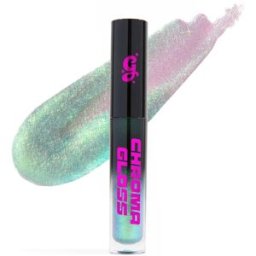 Pluto Chroma Gloss (Turquoise/Pink) - Multichrome Lip Gloss - Glisten Cosmetics