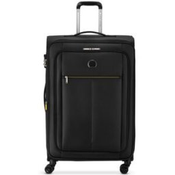 Delsey Dita 79cm 4-Wheel Large Expandable Suitcase - Black