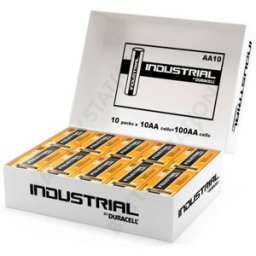 Industrial By Duracell (Procell) AA LR6 ID1500 Batteries Box of 100