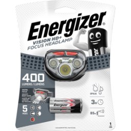 Energizer Vision HD+ Focus LED Headlight 400 Lumens Batteries Included