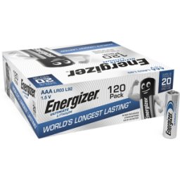 Energizer Ultimate Lithium AAA LR03 L92 Batteries 120 Pack