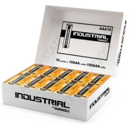 Industrial By Duracell (Procell) AAA LR03 ID2400 Batteries Box of 100