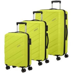 American Tourister Jet Driver 3.0 3 Piece Suitcase Set - Lime