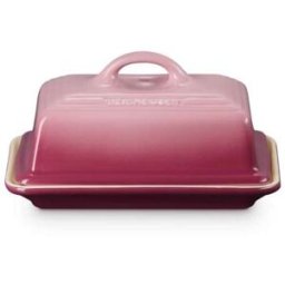 Le Creuset Stoneware Butter Dish - Rose Quartz