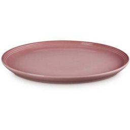 Le Creuset 27cm Stoneware Coupe Dinner Plate - Rose Quartz