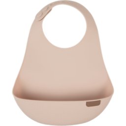 Lovi Silicone Bib with Pocket 1 un. Nude