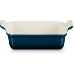 Le Creuset Stoneware Heritage 19cm Rectangular Deep Dish - Nuit