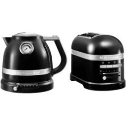 KitchenAid Artisan Kettle & 2 Slice Toaster Set - Onyx Black