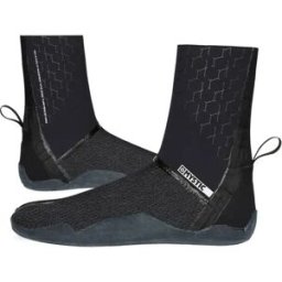 Mystic Majestic Boot 5mm Split Toe Wetsuit Boots (Black) - Black - Size: 4 EU