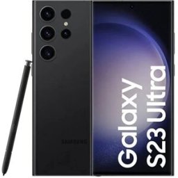SAMSUNG Galaxy S23 Ultra 5G 256GB Dual Sim Phantom Black - Unlocked, Used - Good