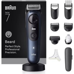 Braun Series 7 BT7540 Wet & Dry Beard Trimmer - Blue, New