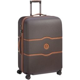 Delsey Chatelet Air 77cm Large 4-Wheel Suitcase - Chocolate