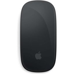 Apple Magic Mouse: Bluetooth, rechargeable. Works with Mac or iPad; Black, Multi-Touch surface (USB-, use-like new