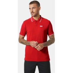 Helly Hansen Men's Kos Marine Quick-Dry Polo Red L - Red - Male