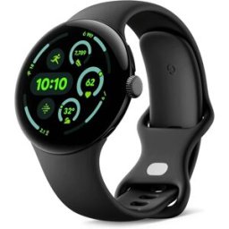 Google Pixel Watch 3 LTE 45mm – Matte Black/Obsidian, New