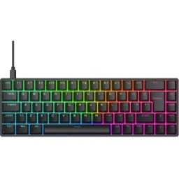 NOS C-800 Mini Magnetic 65 RGB Gaming Keyboard - Black