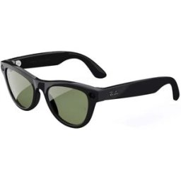 Ray-Ban Meta Skyler Gen 2 – Shiny Black, G15 Green Lenses (RW4014), New