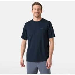 Helly Hansen Men's LIFA® Active Solen T-Shirt Navy L - Navy Blue - Male