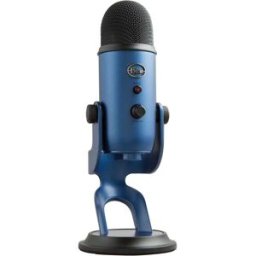 Logitech for Creators Blue Yeti USB Microphone – Blue