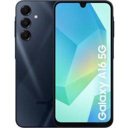 Vyantra Ltf Samsung Galaxy A16 5G – 128GB Storage, 4GB RAM, Dual SIM, SIM-Free Unlocked Smartphone, Blue/Black – A Series Mobile Phone, New