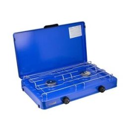 Foker Two Burner Gas Stove with Lid