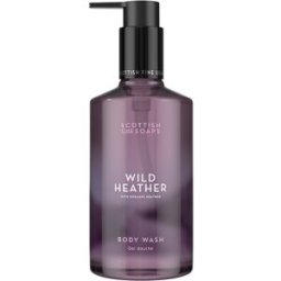 Scottish Fine Soaps Wild Heather Body Wash 300ml Pump Bottle