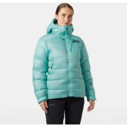 Helly Hansen Women's Odin Polar Down Jacket Green M - Lagoon Green - Female