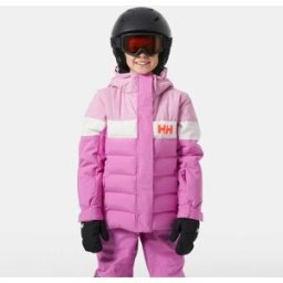 Helly Hansen Junior's Girl Diamond Warm Ski Jacket Pink 13 - Meta Pink - Unisex
