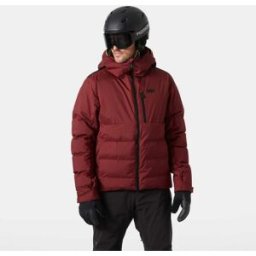 Helly Hansen Men's Kvitfjell Race Puffy Ski Jacket Red S - Mars Red - Male