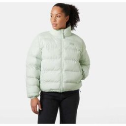 Helly Hansen Women's YU 23 Reversible Puffer Green S - Seafoam Green - Female