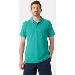 Helly Hansen Men's Hudson Polo Green M - Dark Mint Green - Male