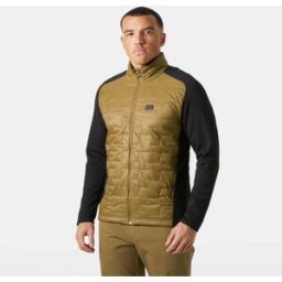 Helly Hansen Men's Lifaloft Hybrid Lightweight Insulator Jacket Brown M - Sepiablack Brown - Male