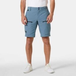 Helly Hansen Men's Crewline Cargo Shorts 2.0 Navy 30 - Washed Navy Blue - Male
