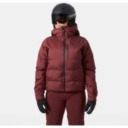 Helly Hansen Women's Kvitfjell Race Puffy Ski Jacket Red XL - Mars Red - Female