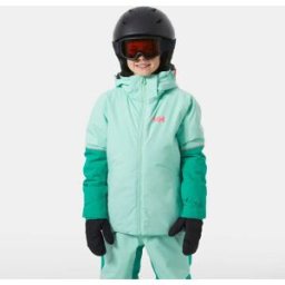 Helly Hansen Juniors’ Jewel Resort Ski Jacket Green 14 - Lagoon Green - Unisex