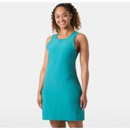 Helly Hansen Women's AWE Hiking Dress Green XL - Dark Mint Green - Female