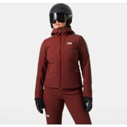 Helly Hansen Women's Avanti 3-in-1 Softshell Ski Jacket Red L - Mars Red - Female