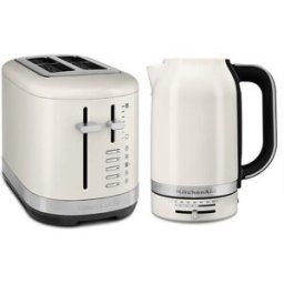 KitchenAid Breakfast Suite Porcelain 1.7L Kettle and 2 Slice Toaster Set